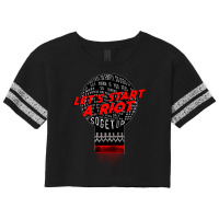 Let_s Start A Riot! Remastered Scorecard Crop Tee | Artistshot