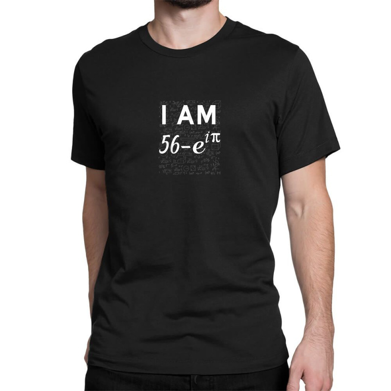 57th Birthday 57 Years Old Math Geek Euler Identity Classic T-shirt | Artistshot