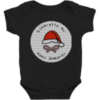 My Ugly Christmas Santa Hat Sweaters Baby Bodysuit | Artistshot