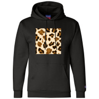 Aesthetic Cow Print Champion Hoodie | Artistshot