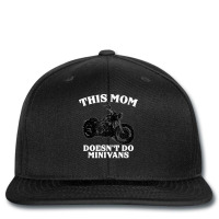 Funny Motorcycle Mom Biker Minivan Mother's Day Motor Bike Printed Hat | Artistshot