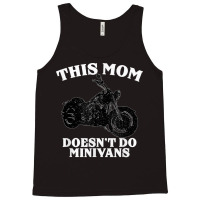 Funny Motorcycle Mom Biker Minivan Mother's Day Motor Bike Tank Top | Artistshot