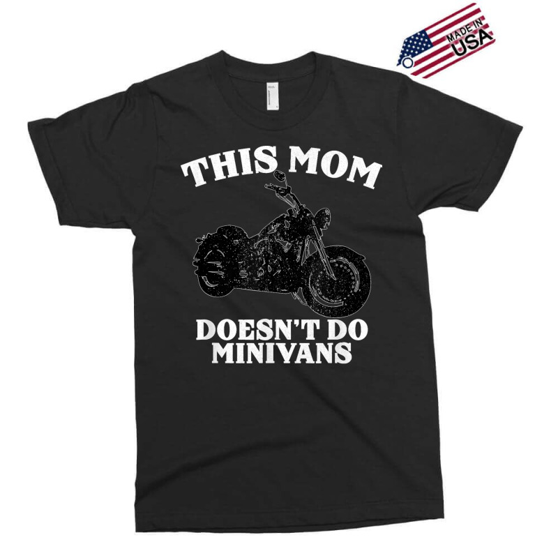 Funny Motorcycle Mom Biker Minivan Mother's Day Motor Bike Exclusive T-shirt by cm-arts | Artistshot