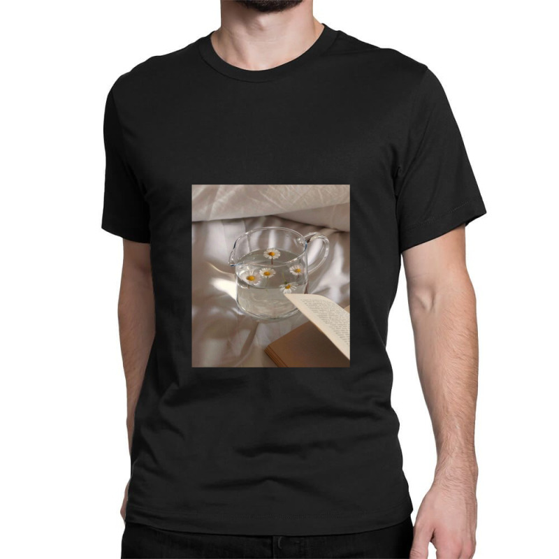 Aesthetic Flowers On Water Classic T-shirt | Artistshot