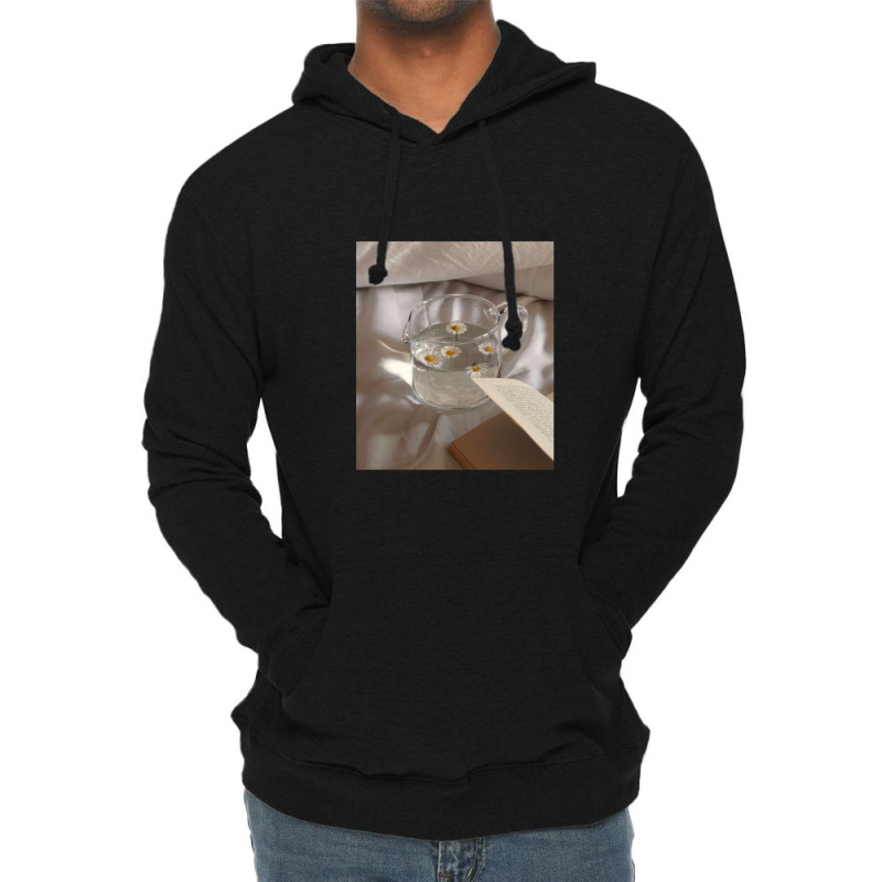 Aesthetic Flowers On Water Lightweight Hoodie | Artistshot