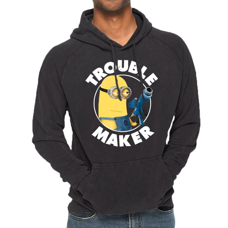 Despicable Me Kevin Trouble Maker Graphic Vintage Hoodie | Artistshot