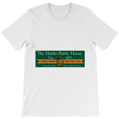 The Dublin Public House, Distressed   Danny Greene T-shirt Designed By Ceejayshammah