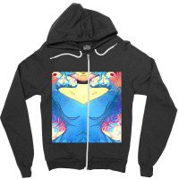 Aesthetic Glitch Girl Zipper Hoodie | Artistshot