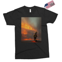 Firefighter At House Fire For Boyfriend Exclusive T-shirt | Artistshot