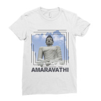 Amaravathi - Buddha Chakra Ladies Fitted T-shirt | Artistshot