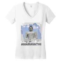 Amaravathi - Buddha Chakra Women's V-neck T-shirt | Artistshot