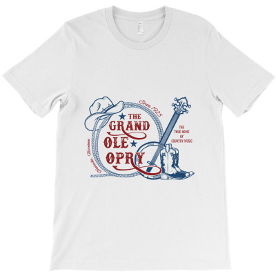 The Grand Ole Opry   The Home Of Country Music   Grand Ole Opry T-shirt Designed By Ceejayshammah