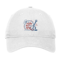 The Grand Ole Opry   The Home Of Country Music   Grand Ole Opry Adjustable Cap | Artistshot