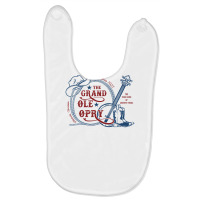 The Grand Ole Opry   The Home Of Country Music   Grand Ole Opry Baby Bibs | Artistshot