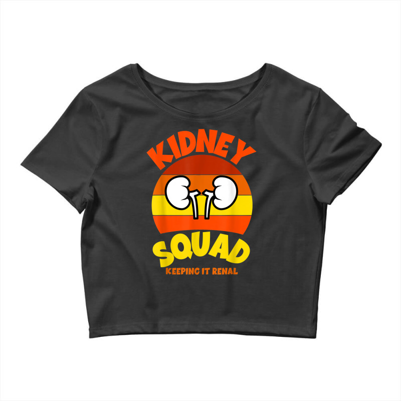 Dialysis Technician Thanksgiving Nephrology Nurses Kidney Crop Top by Fashzilla | Artistshot