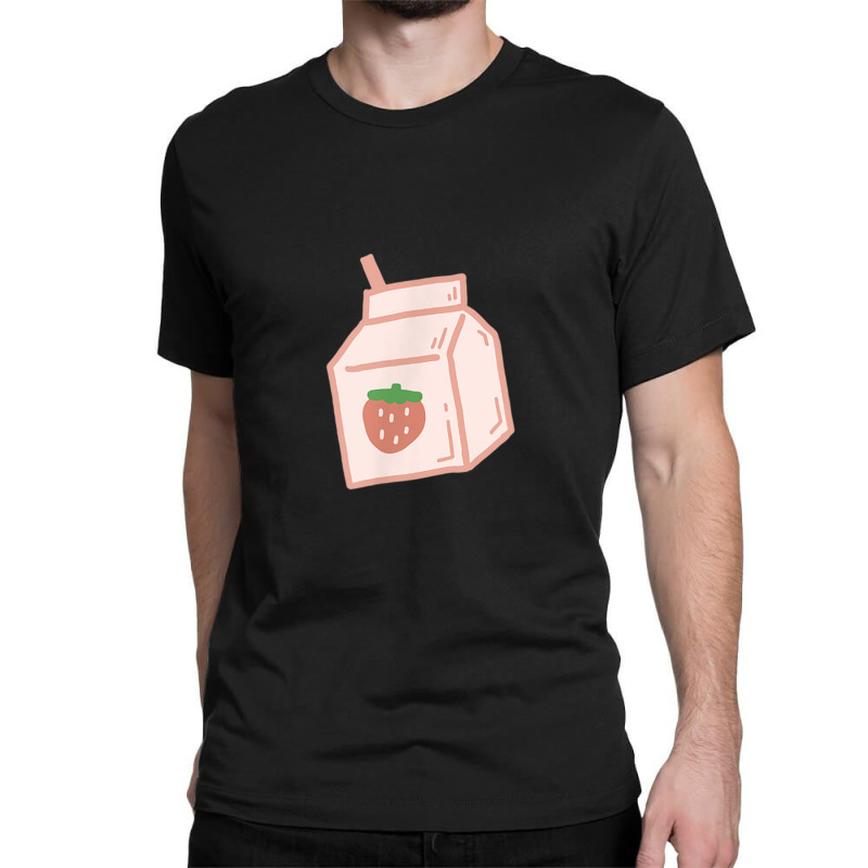 Aesthetic Milk Carton Aesthetic Pastel Milk Carton Classic T-shirt by Aaronnderouin | Artistshot