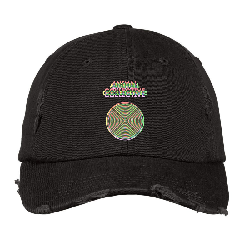 Animal Collective Psychedelic Vintage Cap by JamesMccollough | Artistshot