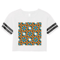 Flower Luxury Mandala Premium Scoop Scorecard Crop Tee | Artistshot