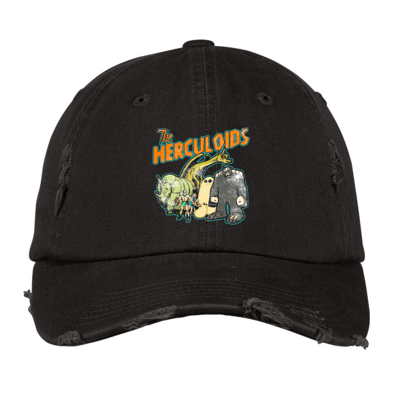 The Herculoids, Distressed Vintage Cap by ceejayshammah | Artistshot