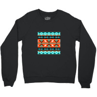 Green Tribal Native Crewneck Sweatshirt | Artistshot