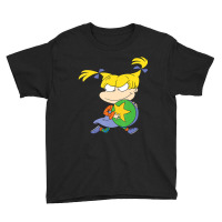 Angelica Running Away With Ball Youth Tee | Artistshot