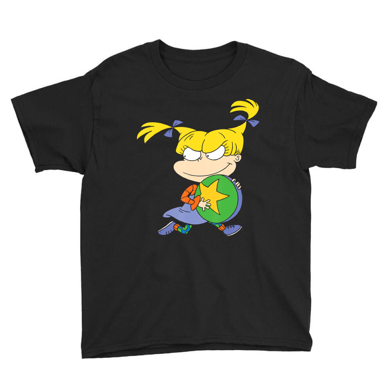 Angelica Running Away With Ball Youth Tee by cm-arts | Artistshot