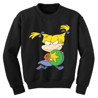 Angelica Running Away With Ball Youth Sweatshirt | Artistshot