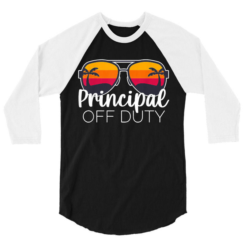 Principal Off Duty Sunglasses Beach Sunset 3/4 Sleeve Shirt by GretchenBourdeau | Artistshot