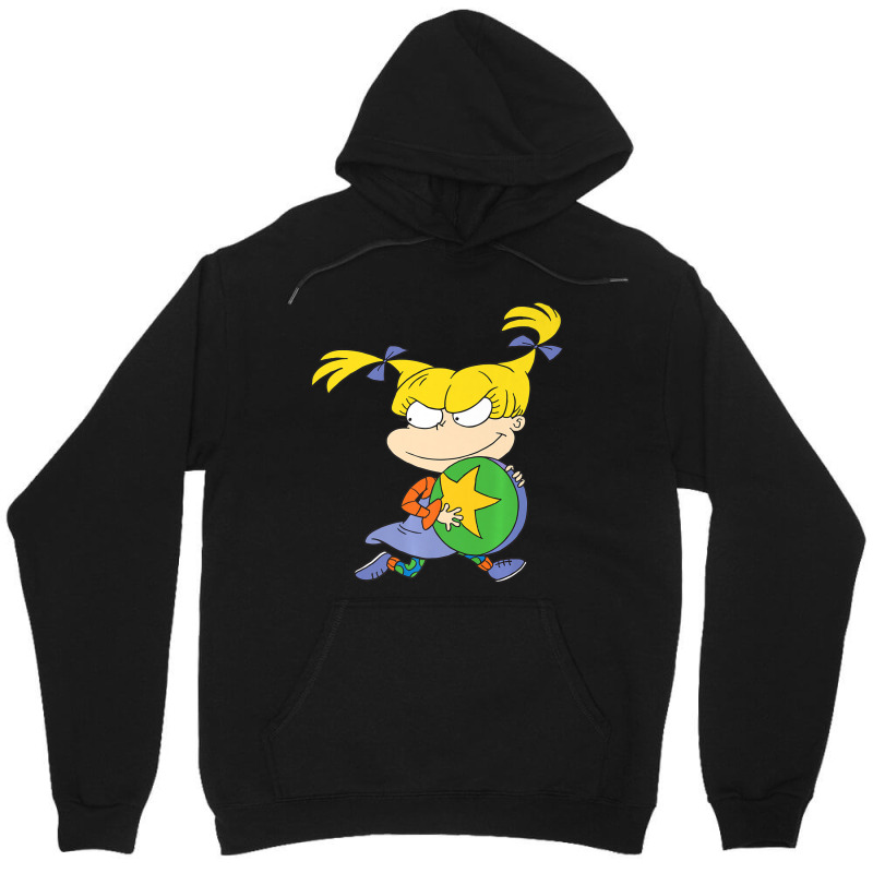 Angelica Running Away With Ball Unisex Hoodie by cm-arts | Artistshot