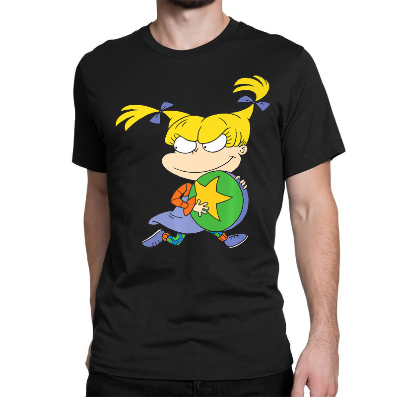 Angelica Running Away With Ball Classic T-shirt by cm-arts | Artistshot