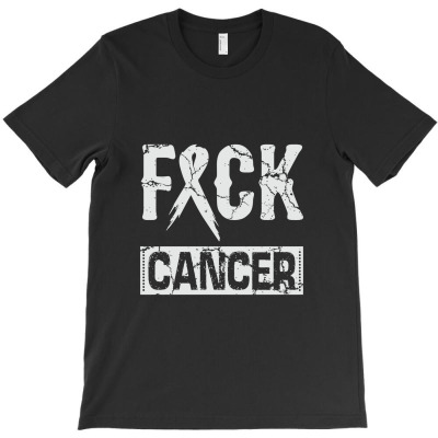 Fuck Cancer Cancer T-shirt Designed By Pastellmagic