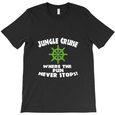 Jungle Cruise Where The Pun Never Stops T-shirt Designed By Syskpodcast