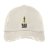 Black Tower University Vintage Cap | Artistshot