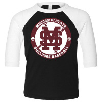 Mississippi State Baseball Sas Toddler 3/4 Sleeve Tee | Artistshot