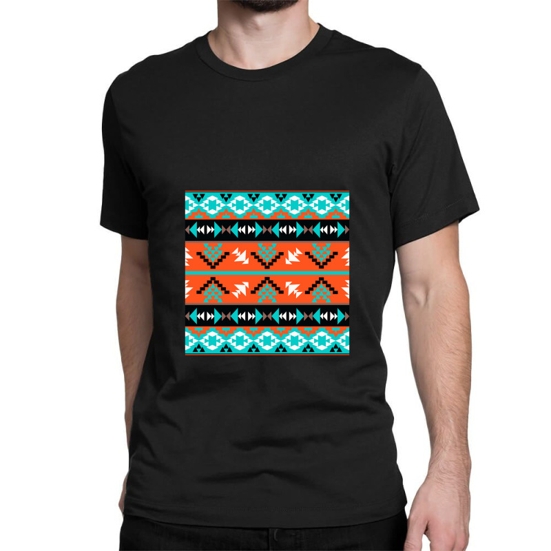 Green Tribal Native Classic T-shirt by ChandraGay | Artistshot