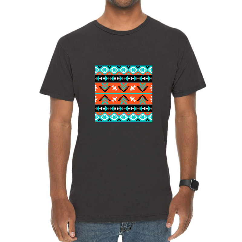 Green Tribal Native Vintage T-Shirt by ChandraGay | Artistshot