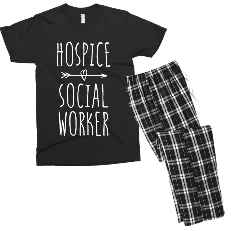 Hospice Social Worker Palliative Care Social Work Men's T-shirt Pajama Set | Artistshot