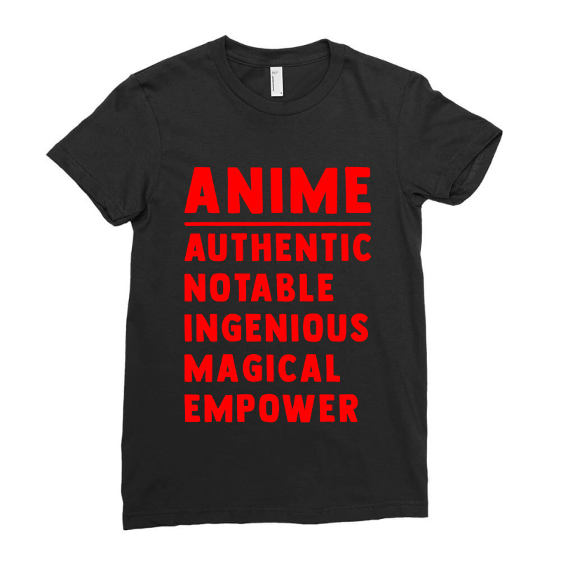 Anime   Authenthic Ladies Fitted T-Shirt by lylolyla | Artistshot