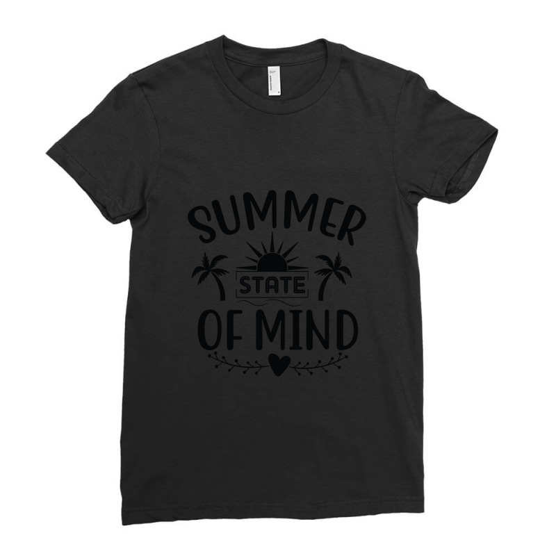 Summer State Of Mind Ladies Fitted T-Shirt by NestorMarchetti | Artistshot