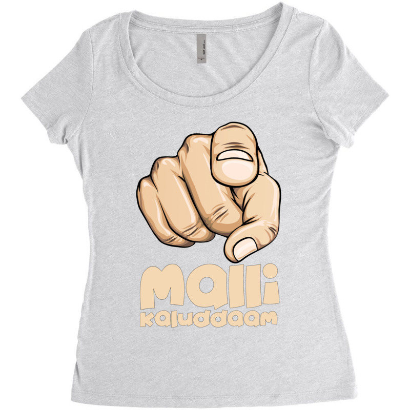 Malli Kaludaam - See You Again Women's Triblend Scoop T-shirt by cm-arts | Artistshot