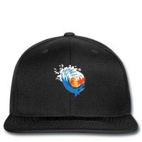 Shark Wave Wakeboarder Gift Gift Printed Hat | Artistshot