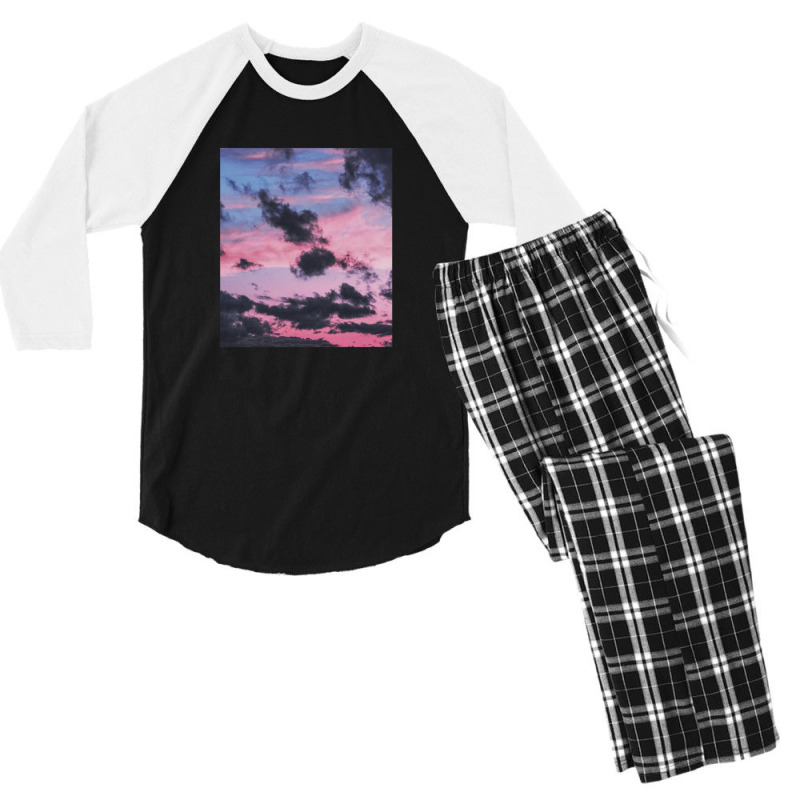 Aesthetic Sky Men's 3/4 Sleeve Pajama Set | Artistshot