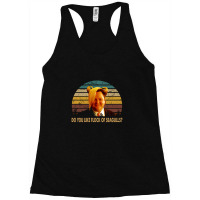 Sideburns Lady Man Art Poster Racerback Tank | Artistshot