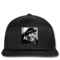 Leonard Cohen  Var3  High Quality  Original Digital Drawing By Aryan S Printed Hat | Artistshot