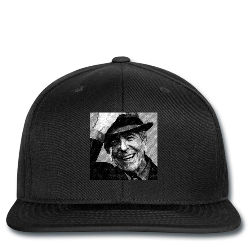 Leonard Cohen  Var3  High Quality  Original Digital Drawing By Aryan S Printed hat by cm-arts | Artistshot