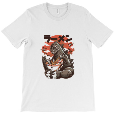 Kaiju's Ramen, Godzilla T-shirt Designed By Syskpodcast