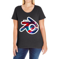 Blender (with White Outline) Ladies Curvy T-shirt | Artistshot