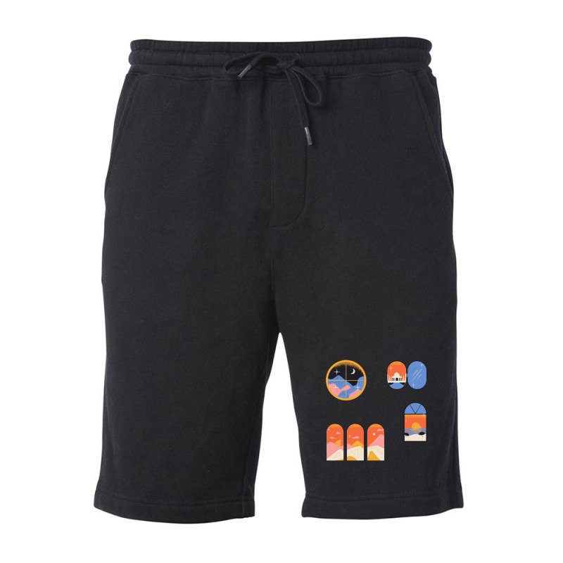 Aesthetic Summer Fleece Short | Artistshot