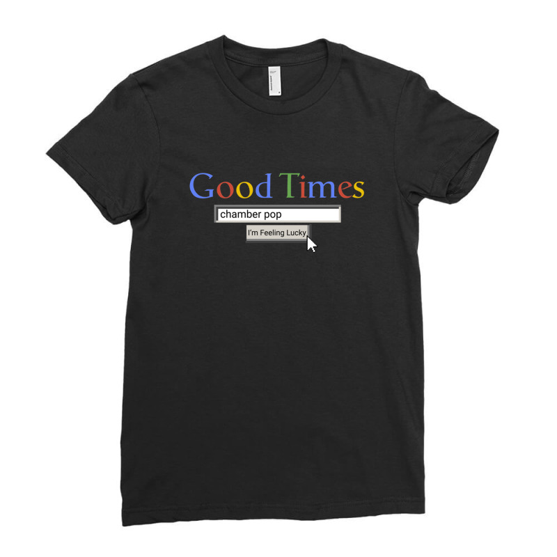 Good Times Chamber Pop Ladies Fitted T-Shirt by KENNETHLEETINSLEY | Artistshot