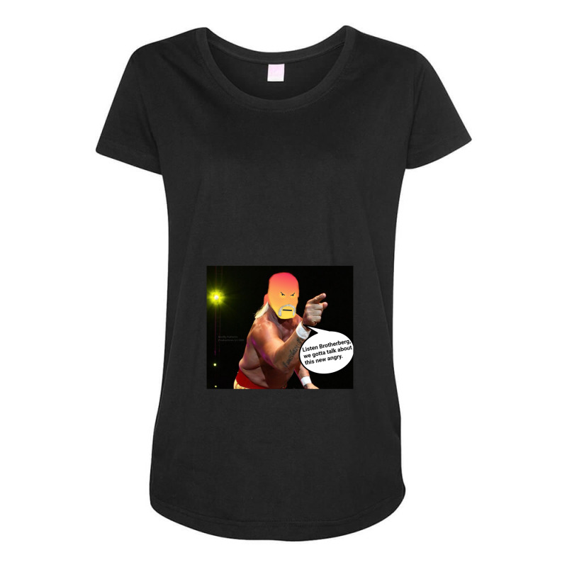 Angry Reactions Brother Me 1 Maternity Scoop Neck T-shirt by IrvetteDove | Artistshot